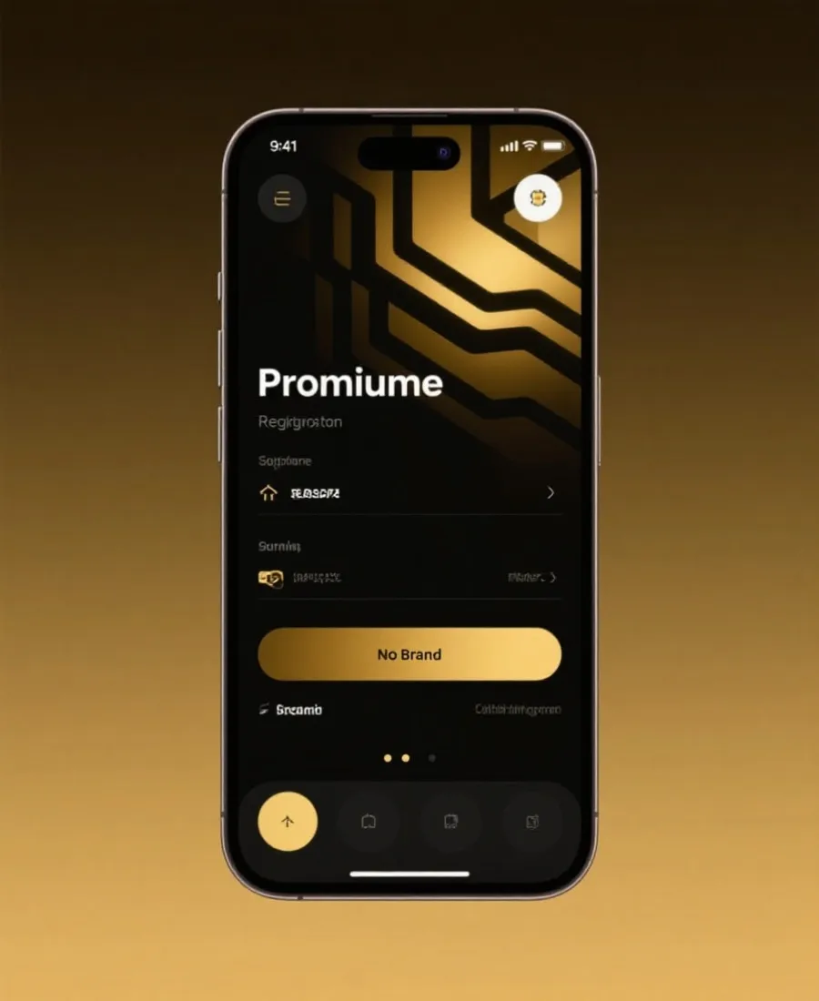 快速註冊介面示意圖